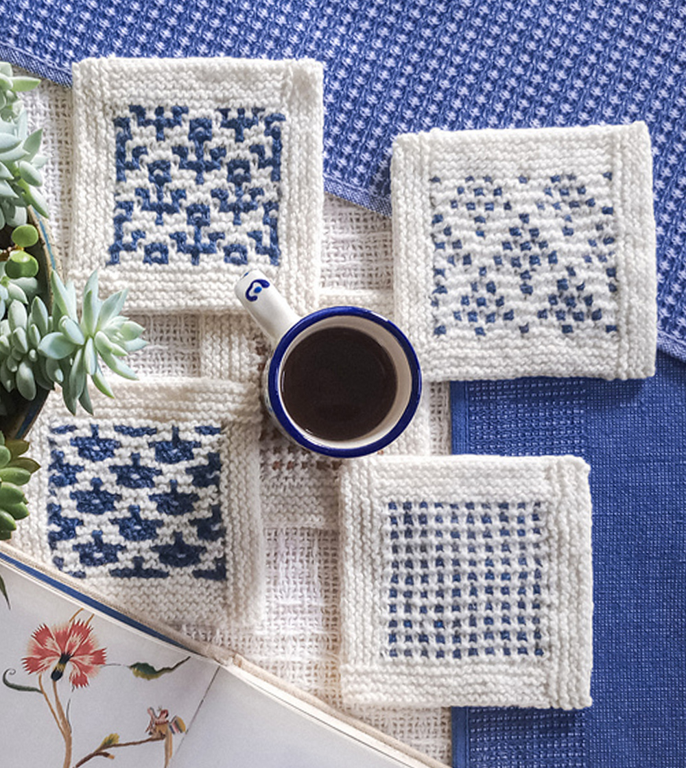 Free Knitting Pattern Tiny Gifts Coasters
