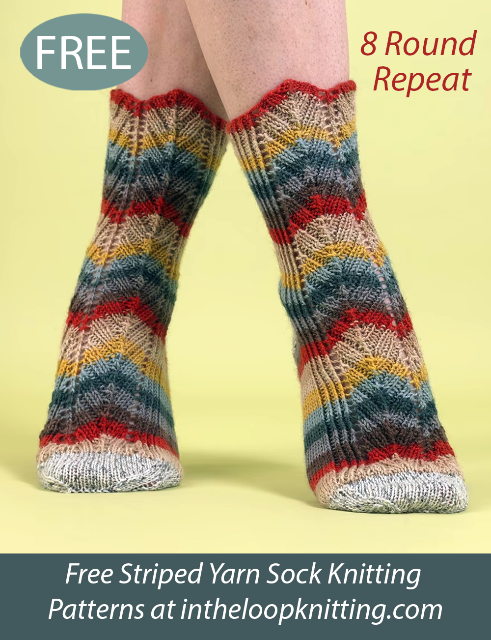 Free Tip Toes Socks  Knitting Pattern