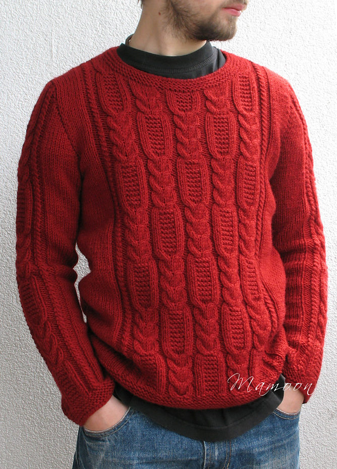 Knitting designs clearance for men's sweaters