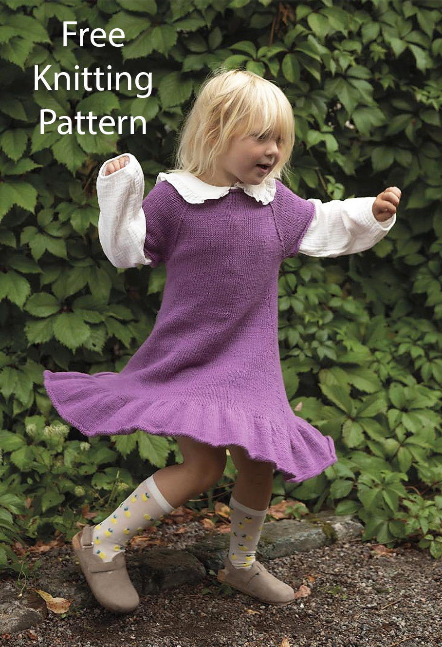 Free Knitting Pattern Tistla Dress
