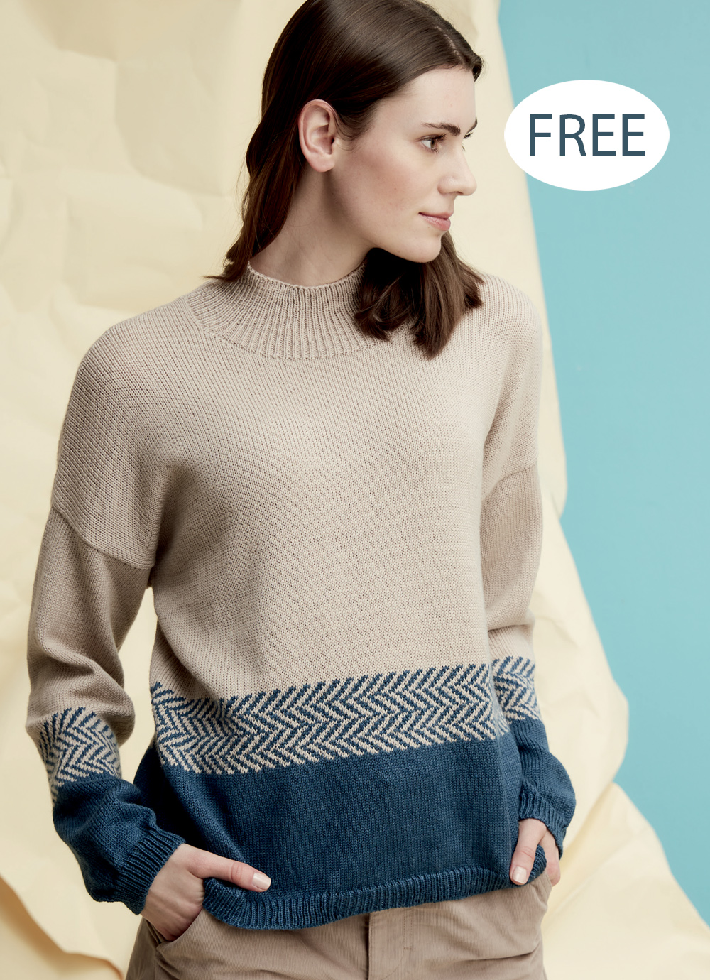 Tixall Sweater Free Knitting Pattern