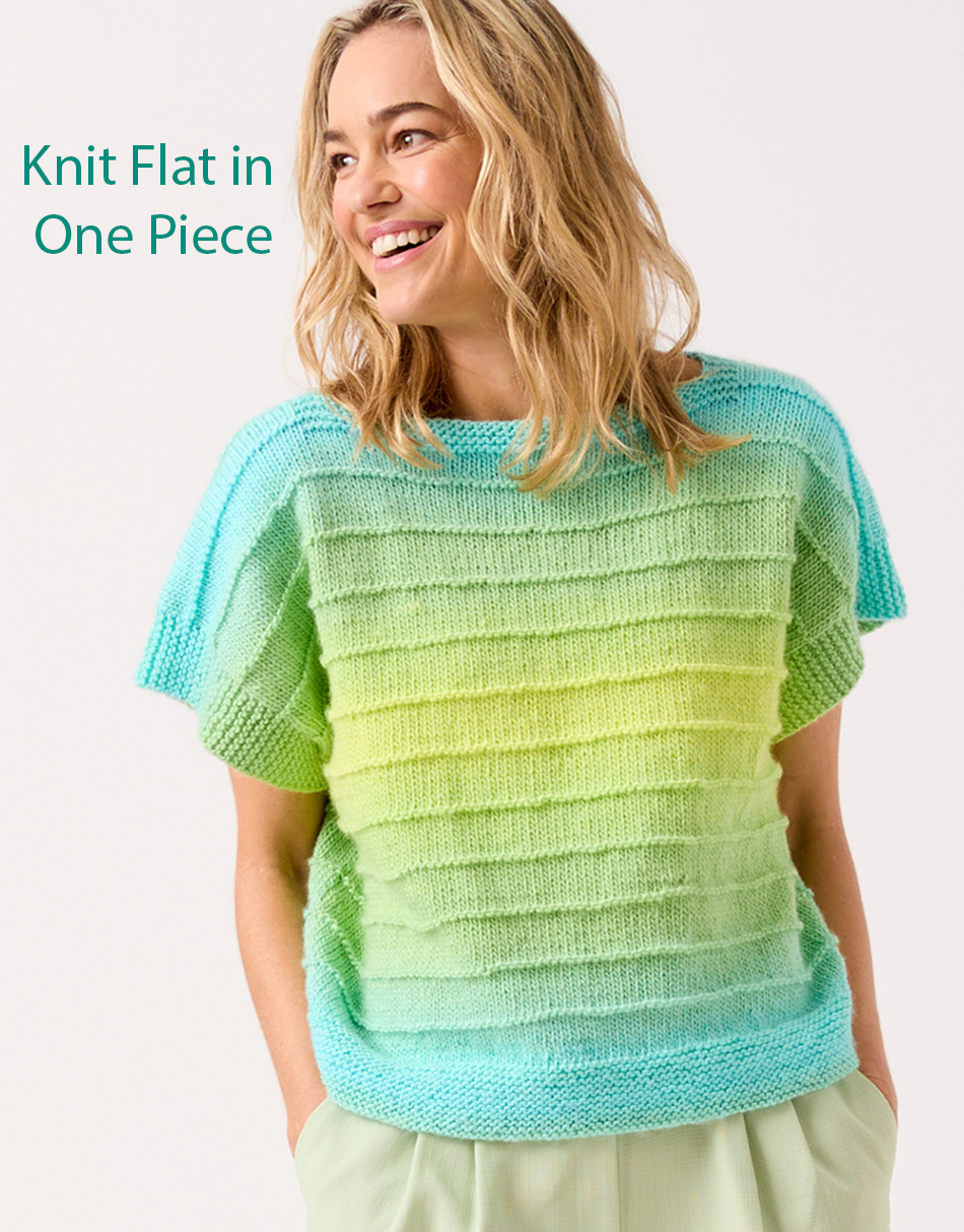 Knitting Pattern To A Tee Knitted Top One Piece