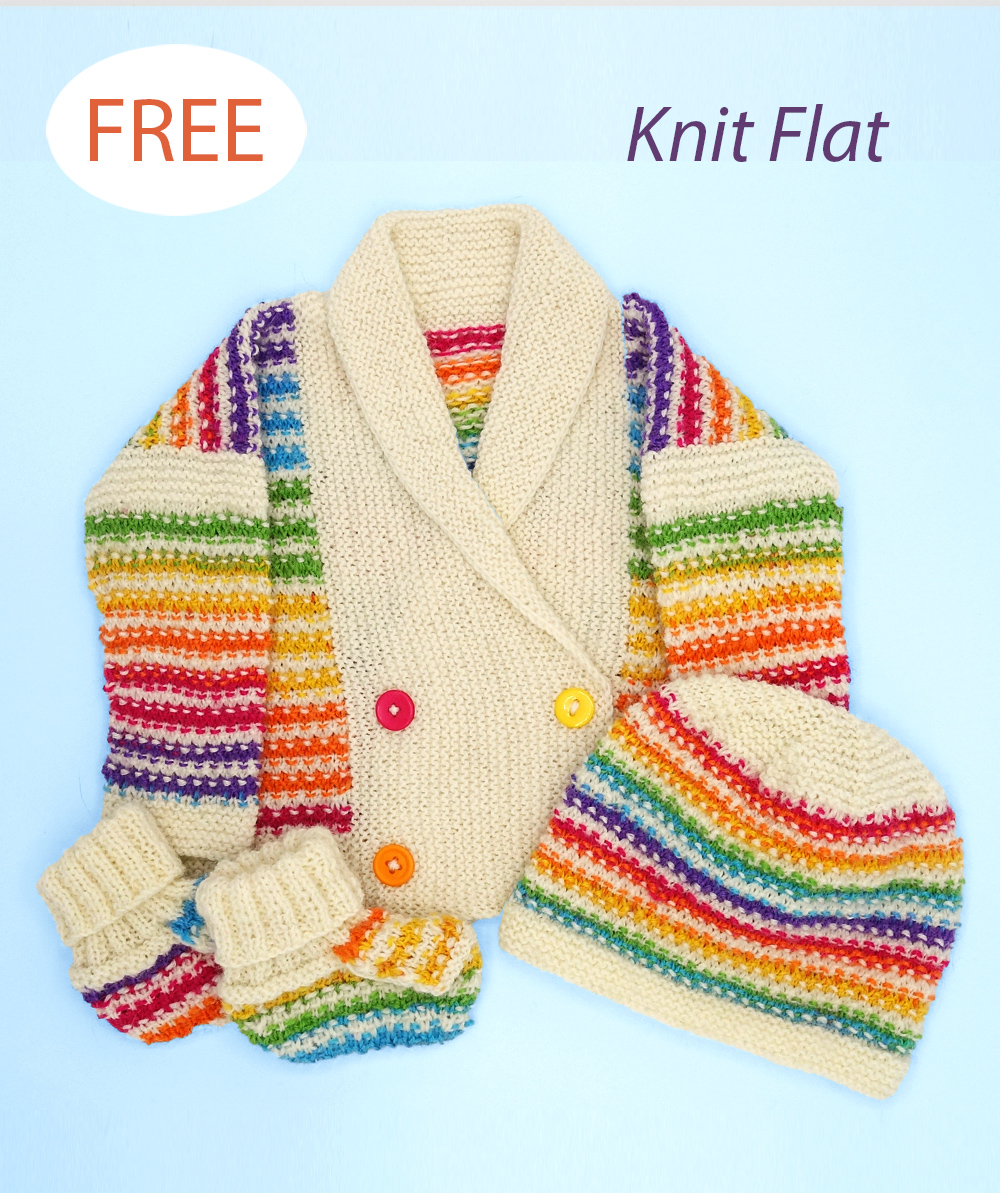 Free Tolly Baby Set Knitting Pattern