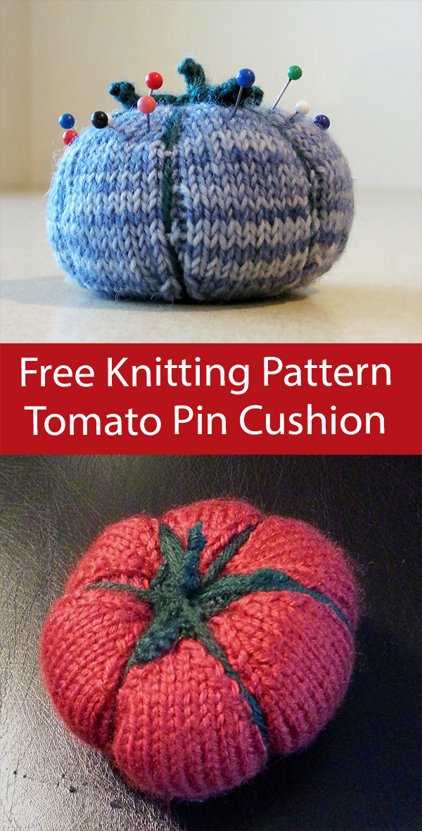 PATTERN Mini Knitted Tomato