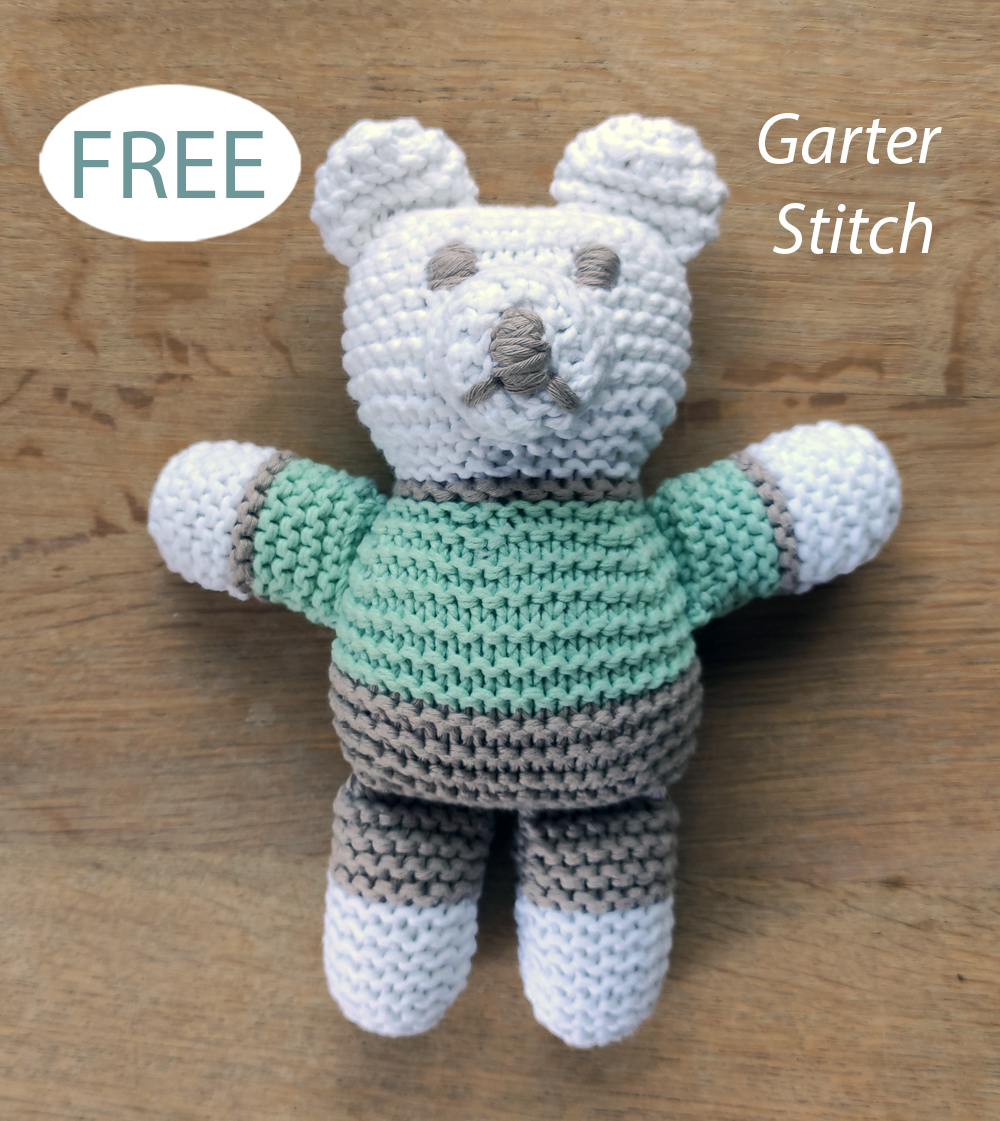 Free Knitting Pattern Tooty Bear