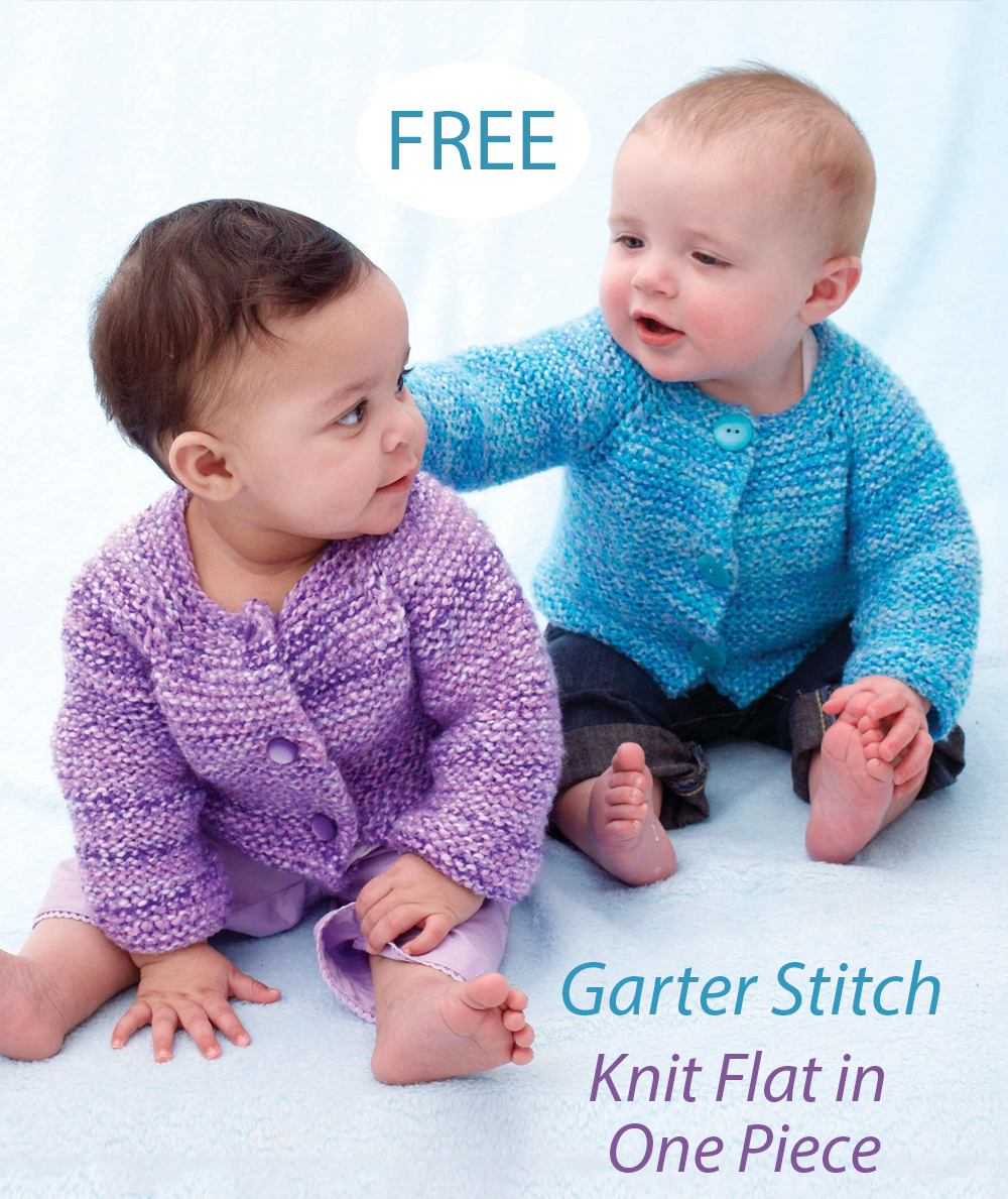Free Knitting Pattern Baby Top Down Cardigan
