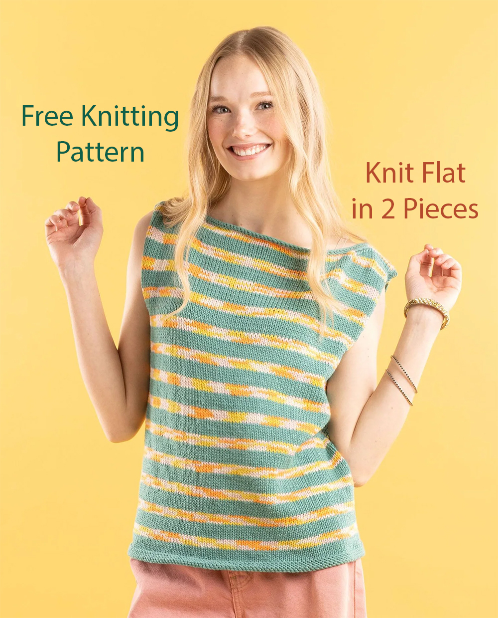 Free Topnotch Knit Tank Top Knitting Pattern