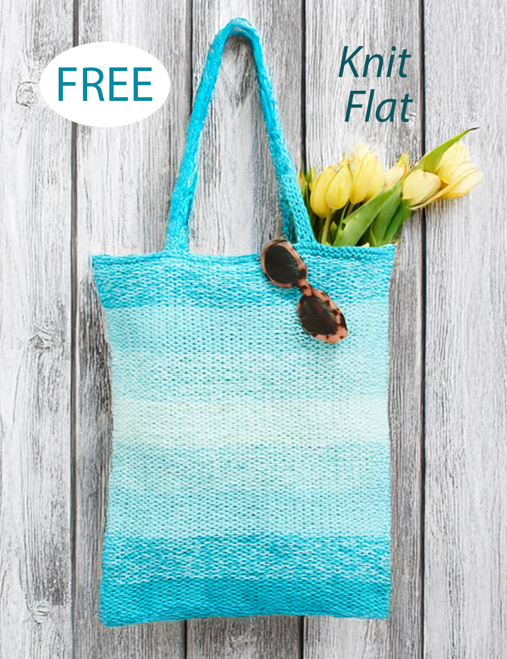 Free Tote Bag  Knitting Pattern