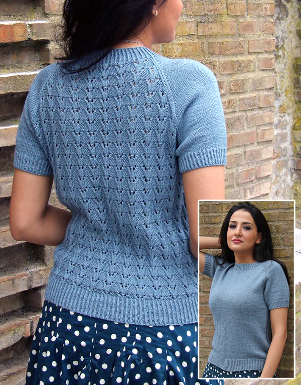 Free Knitting Pattern for Toulouse Top