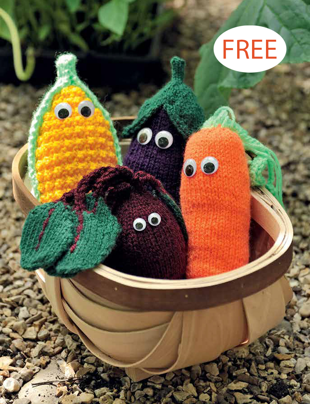 Free Vegetables Knitting Pattern