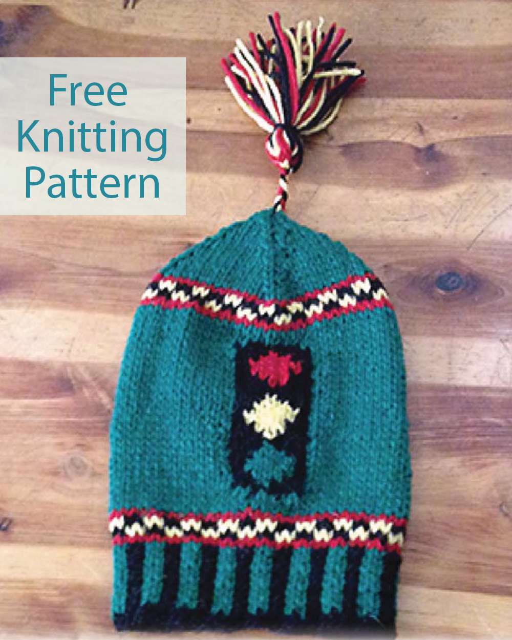 Free Knitting Pattern Traffic Signal Hat