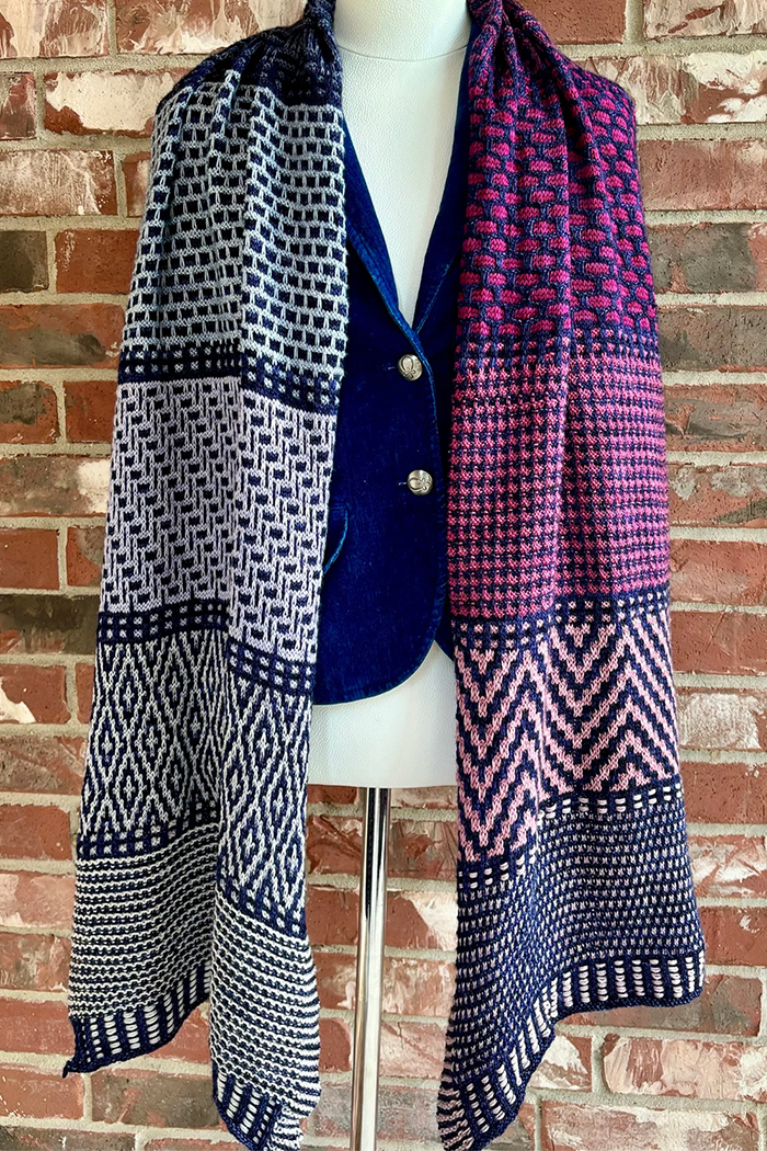 Knitting by Trail Mix Wrap  Knitting Pattern