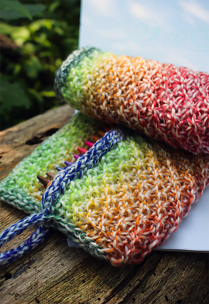 Free Knitting Pattern for Travel Craft Roll