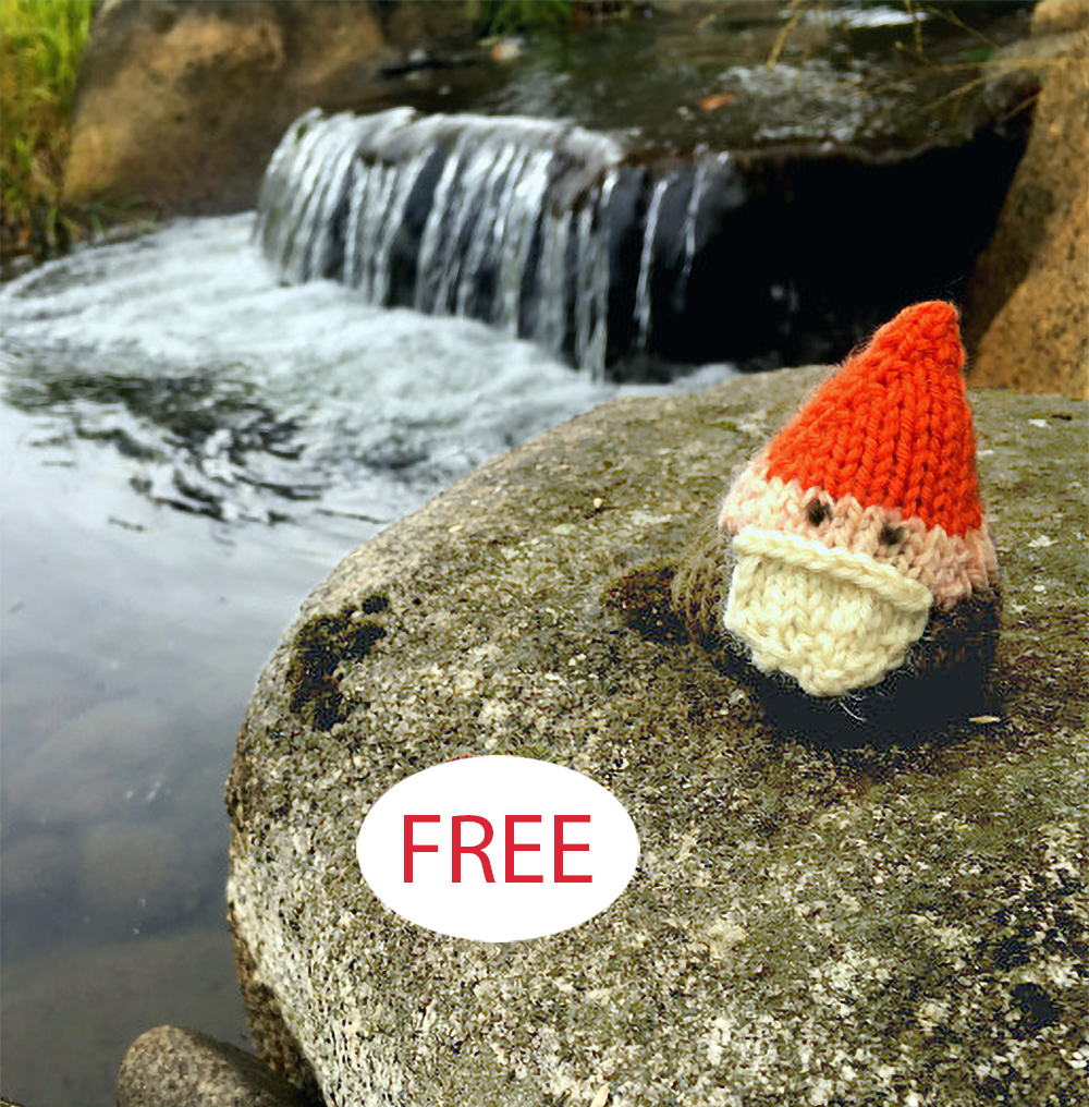 Free Travelling Gnome Knitting Pattern Stash Buster
