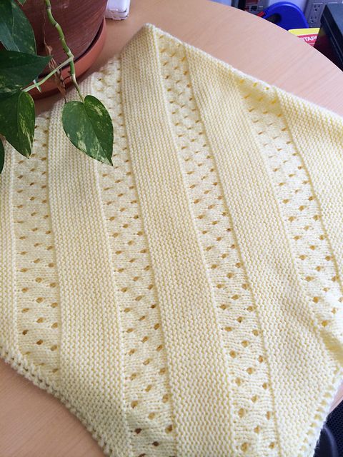 Free knitting pattern for Treasured Heirloom Baby Blanket pattern by Lion Brand Yarn