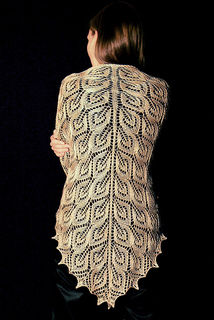 Tree of Light Shawl Free Knitting Pattern 