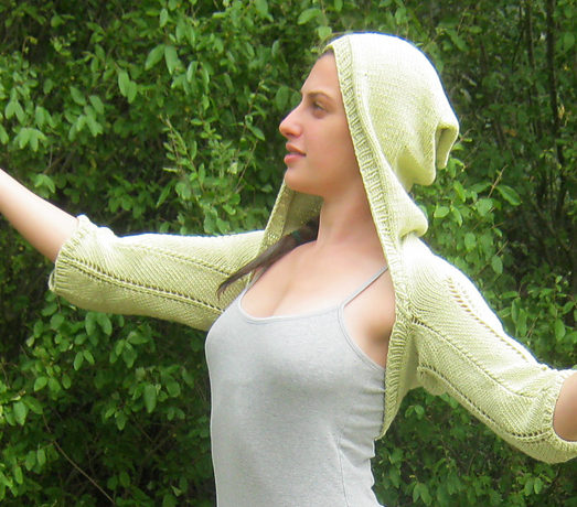 Free Knitting Pattern for Treeli Shrug