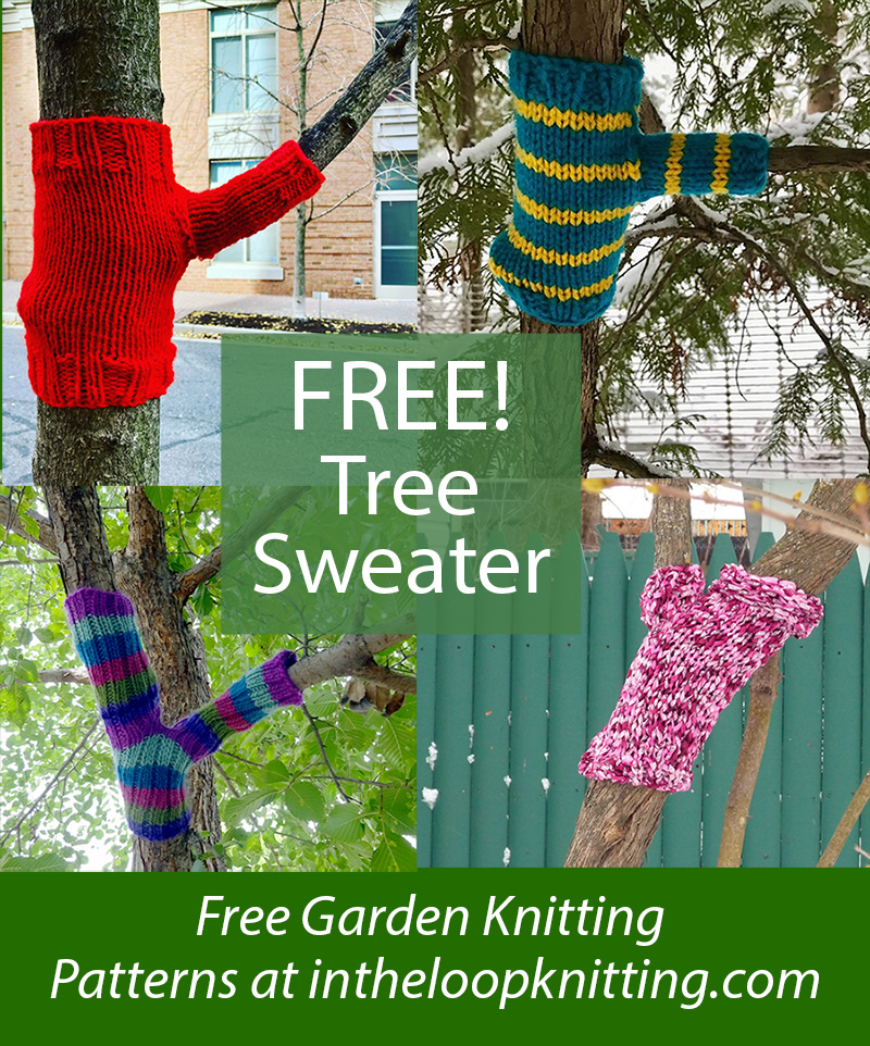 Free Tree Sweater Knitting Pattern