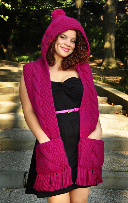 Hood Knitting Patterns In The Loop Knitting