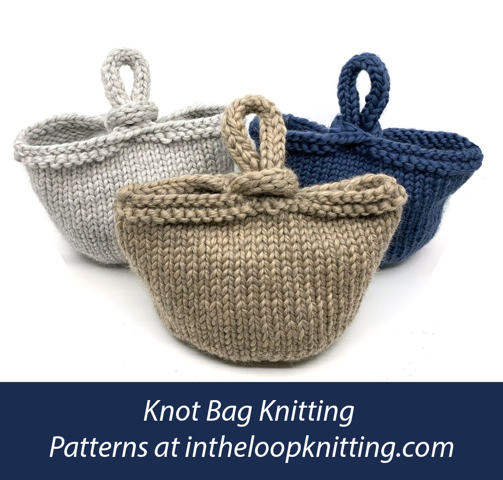 Trinket Knot Bag Knitting Pattern