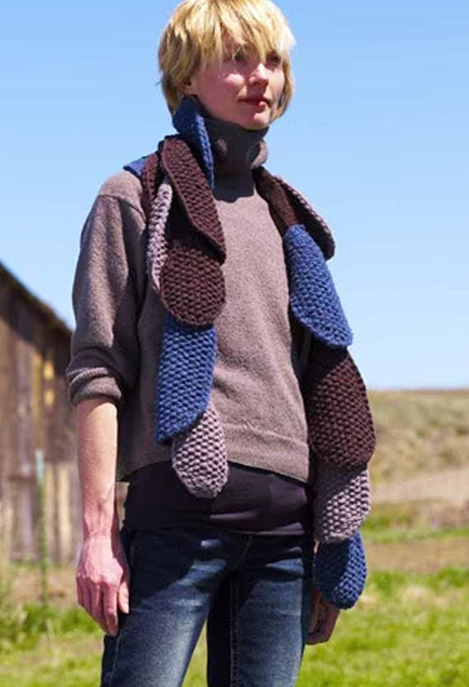 Scarf Knitting Pattern Truffle Scarf