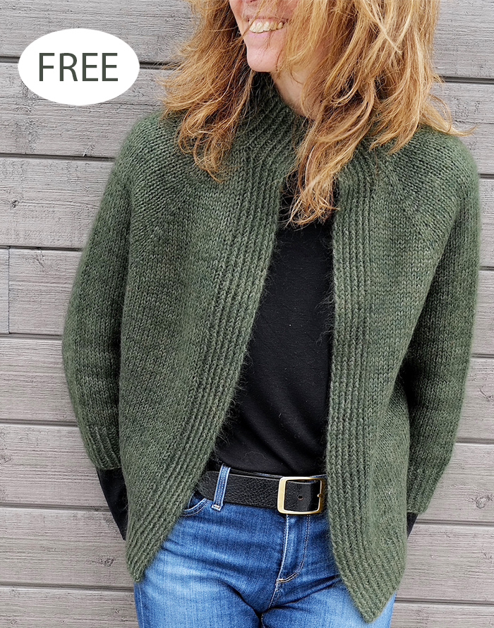 Turtle Dove Cardigan Collared Cardigan  Knitting Pattern