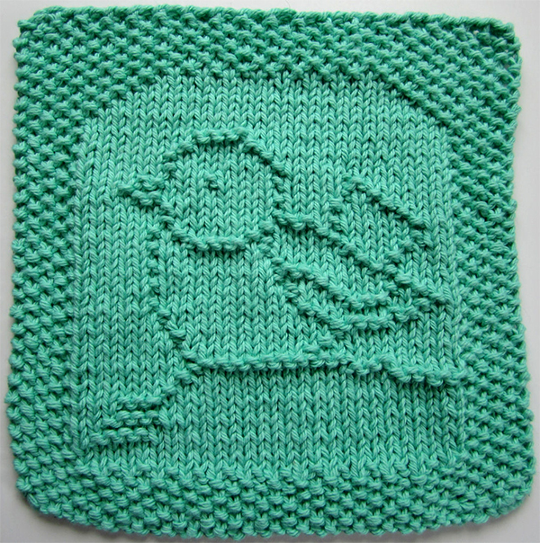 Free Knitting Pattern for Little Tweet Cloth