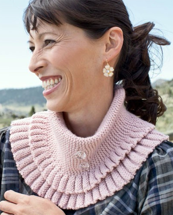 Knitting Pattern for Twinkle Collar