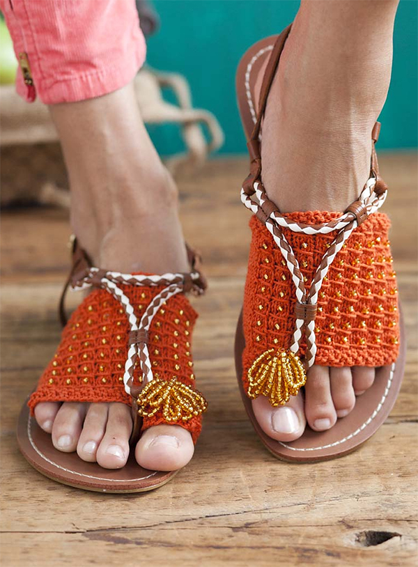 Sandal Knitting Patterns - In the Loop Knitting