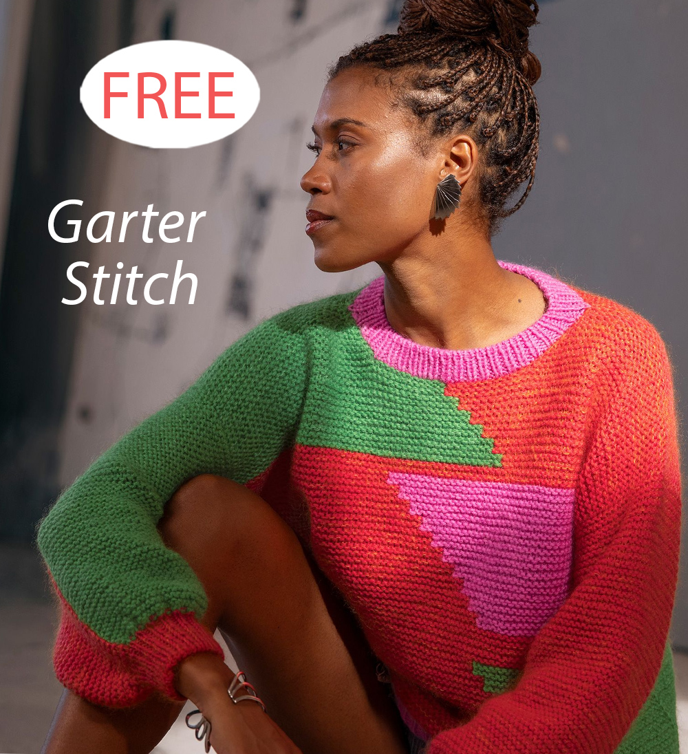 Free Sweater Knitting Pattern Two Steps Sweater