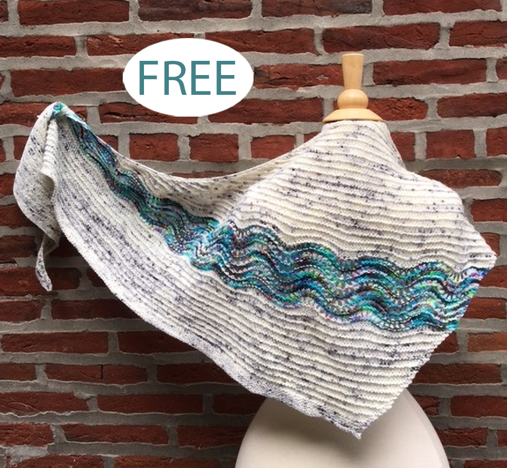 Free Two Street Shawl Knitting Pattern