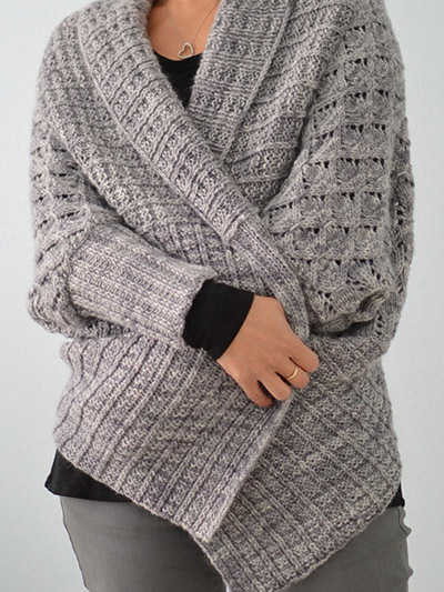 Wrap Cardigan Knitting Patterns - In ...