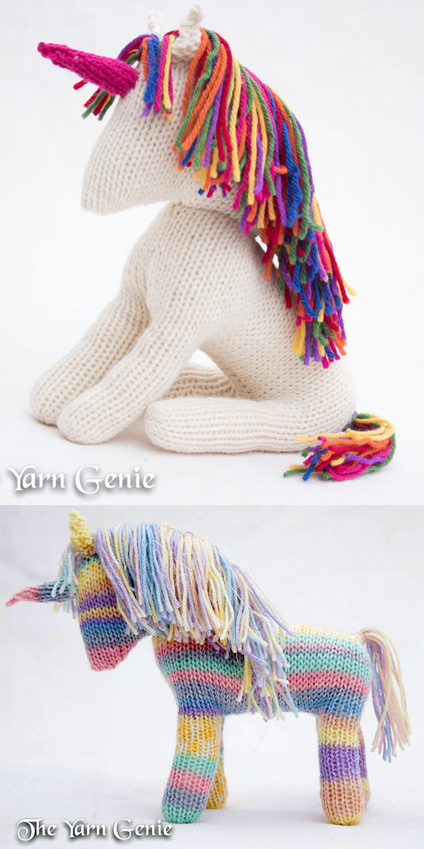 Unicorn Knitting Patterns In the Loop Knitting