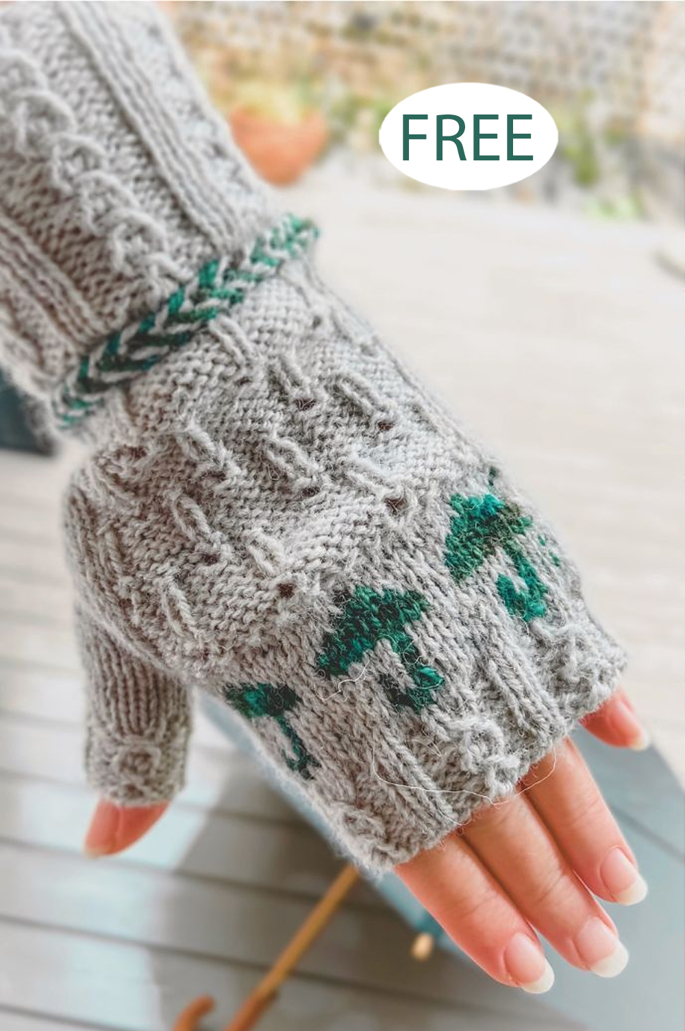 Free Knitting Pattern Umbrella Weather Mitts