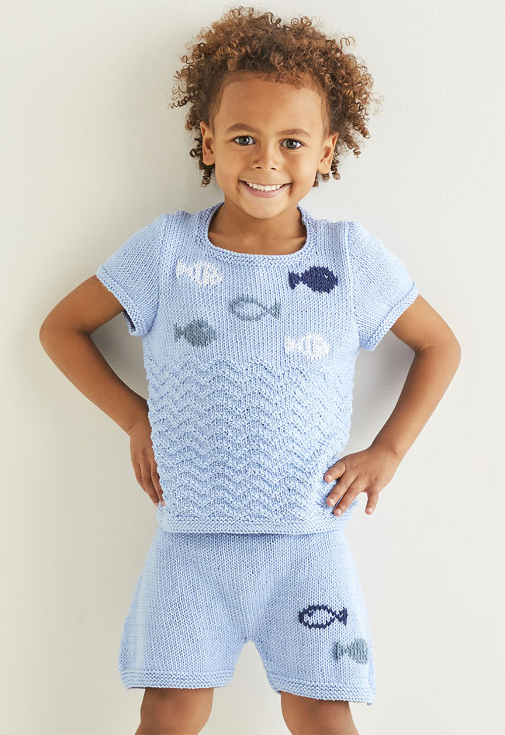 Under The Sea Top and Shorts Knitting Pattern