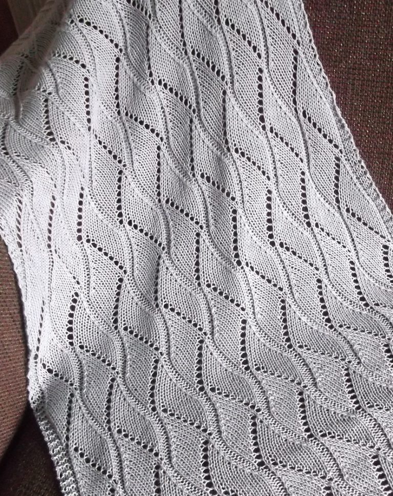 Free Knitting Pattern Upstairs Scarf