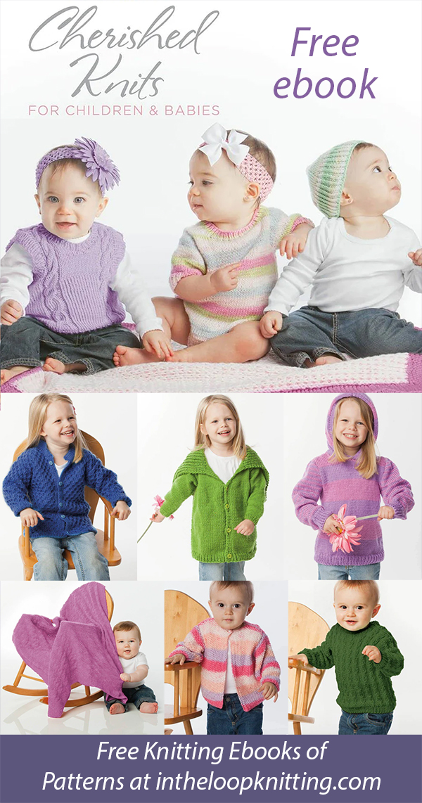 Free  Uptown DK Cherished Knits For Young Ones by Universal Yarn Knitting Patterns