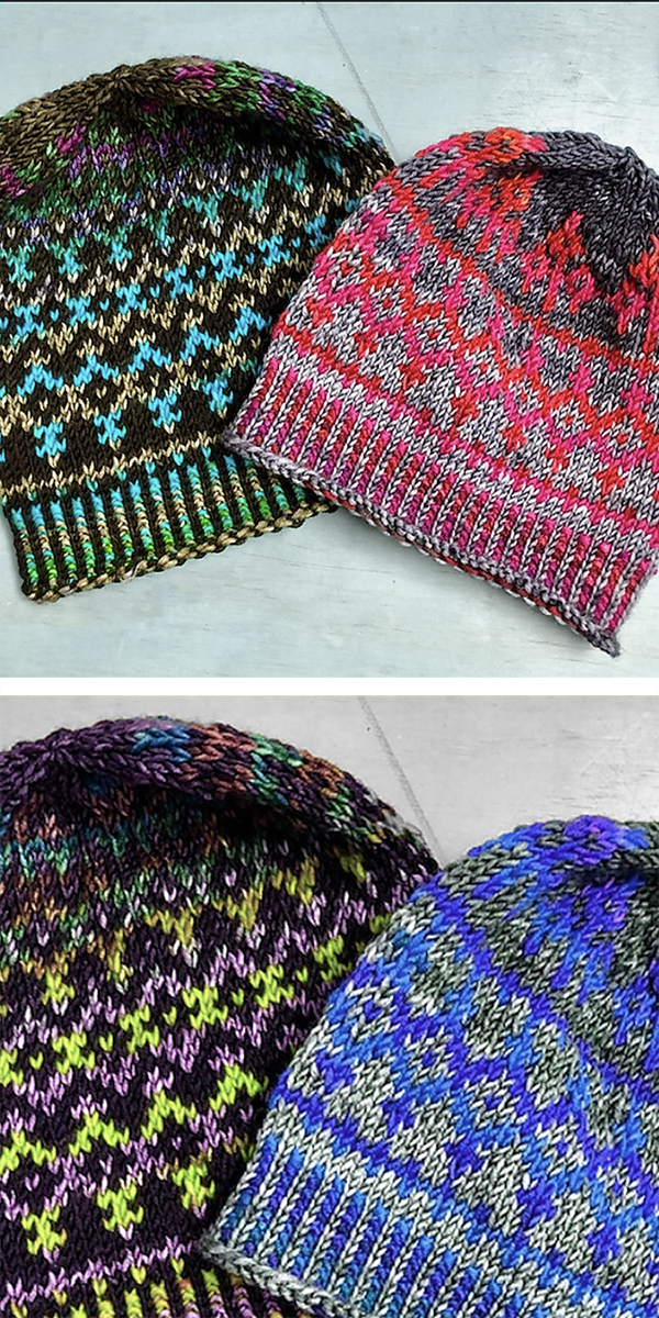 Free until Dec 31, 2019 Knitting Pattern for Urth Fair Isle Hat