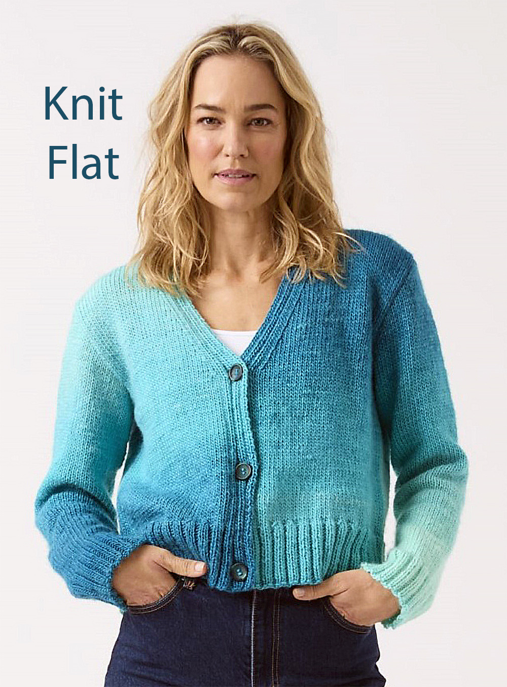V Nice V Neck Cardigan Knitting Pattern