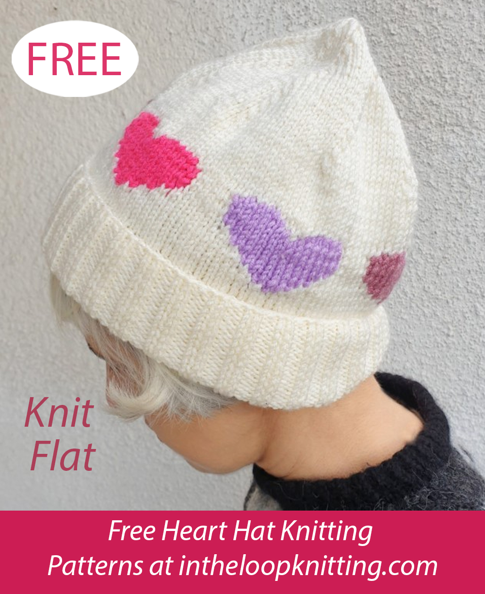 Free Valentina Beanie Knitting Pattern