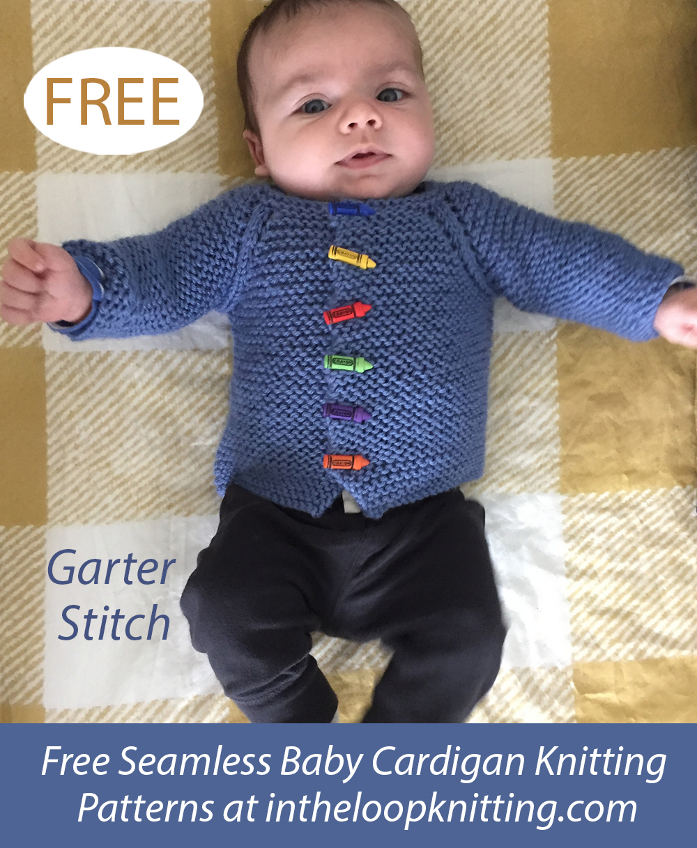 Free Vanilla Baby Cardigan Knitting Pattern