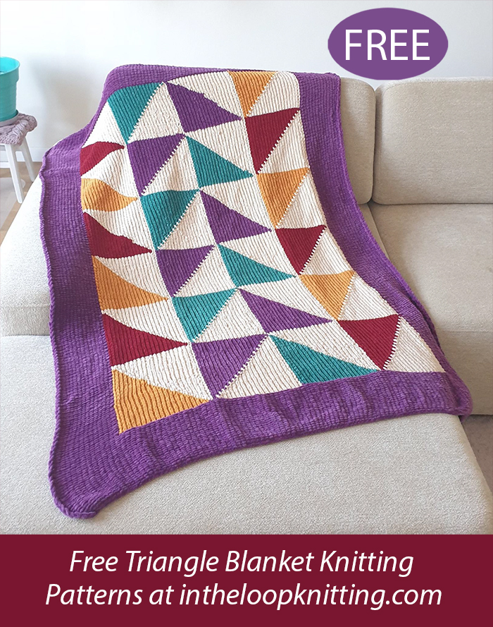 Free Stash Buster Blanket Knitting Pattern