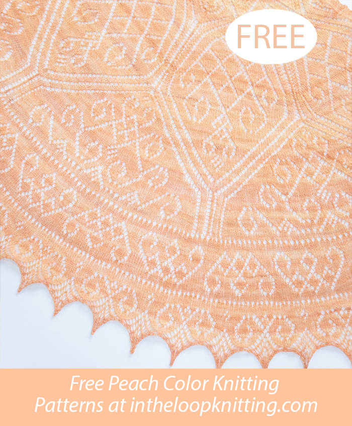 Free Venetian Light Shawl Knitting Pattern