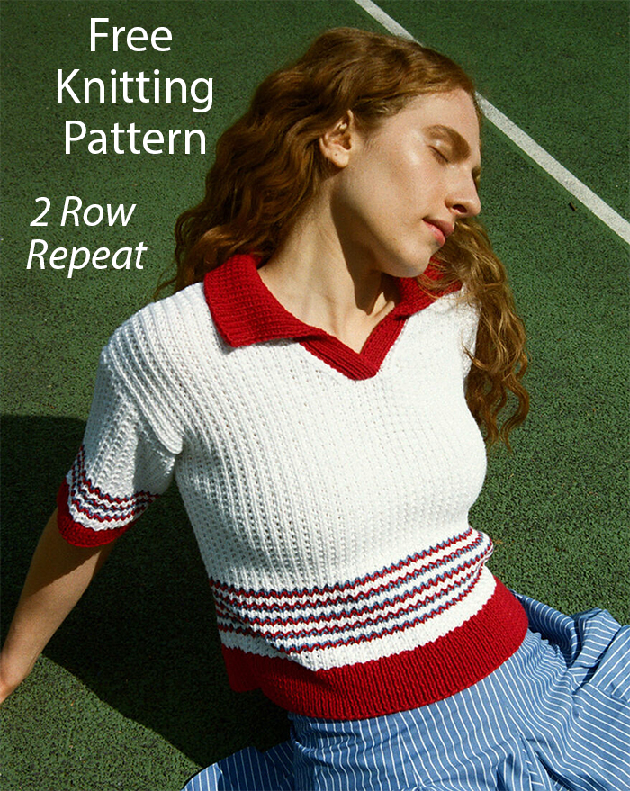 Free Knitting Pattern Venus Top