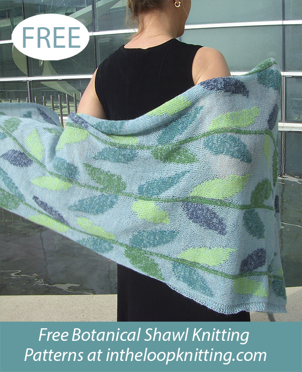 Free Verdant Shawl Knitting Pattern 