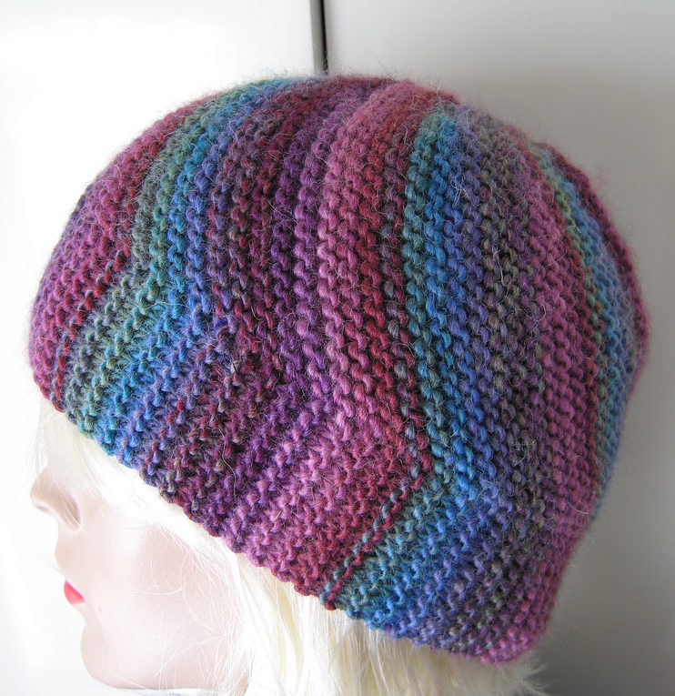 Free Knitting Pattern for Vertigo Swirl Hat