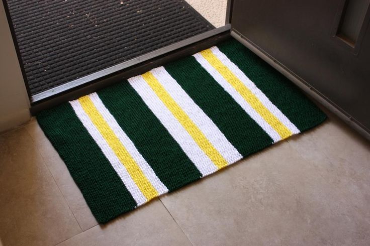Free Knitting Pattern for A Very Simple Rug