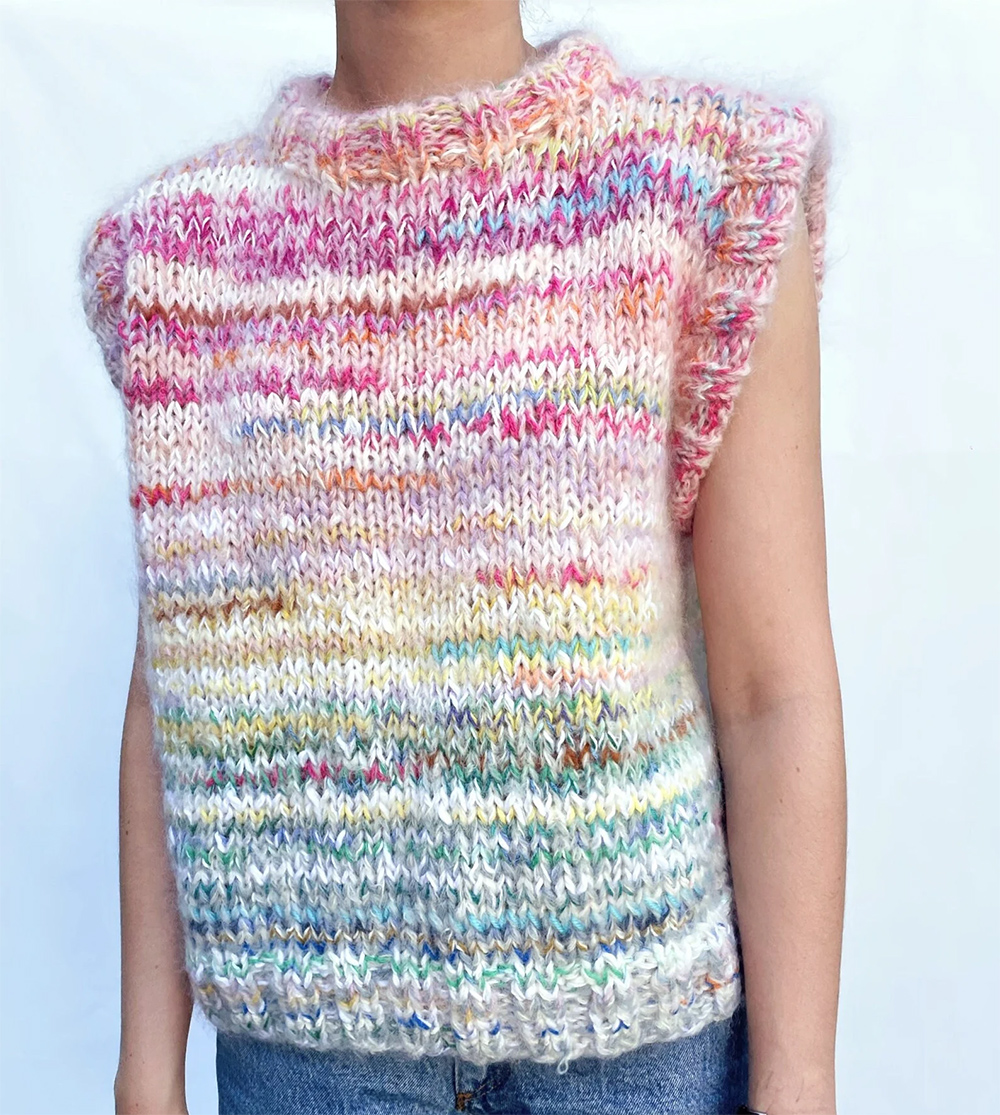 Zerowaste Vest Knitting Pattern