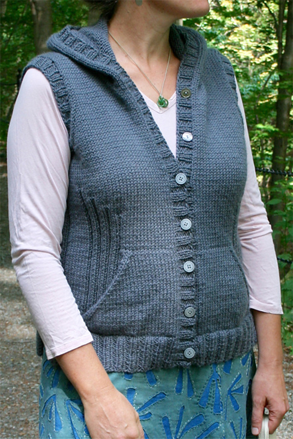 Sleeveless Cardigan Knitting Pattern,women Long Vest Knit Pattern,ladies  Classic Knit Vest Pattern,winter Prairei Vest,long Line Cardigan -   Canada