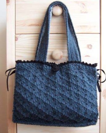 bag, F0058  Bag pattern free, Knitting accessories, Knitted bags